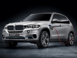 Plug-In Hybridauto BMW X5 Concept X5 eDrive. Bildquelle: BMW