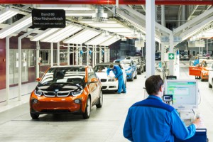 BMW startet Serienproduktion des Elektrofahrzeugs BMW i3 in Leipzig. Foto: BMW/Auto-Reporter.NET