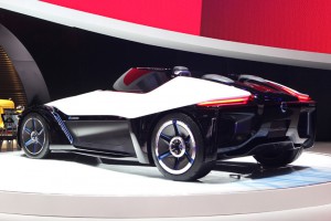 Nissan zeigt in Tokyo den Prototypen des Elektroauto BladeGlider. Foto: dpp-AutoReporter Anhang
