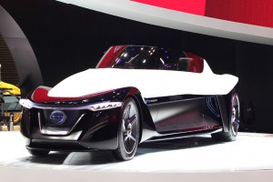 Nissan zeigt in Tokyo den Prototypen des Elektroauto BladeGlider. Foto: dpp-AutoReporter Anhang