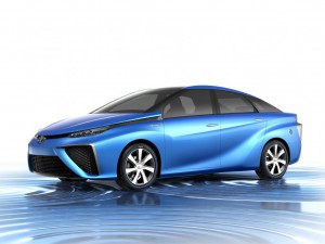 Das Brennstoffzellenauto Toyota FCV Concept. Bildquelle: Toyota