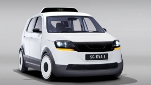 Das Elektroauto EVA verfügt über eine Reichweite von ca. 200 Kilometern und kann in ca. 15 Minuten aufgeladen werden. i(Bild: TUM Create)