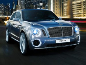 Symbolbild. Bentley SUV EXP9 F Hybrid. Bildquelle: Bentley