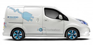 Elektroauto Nissan e-NV200. Bildquelle: Nissan