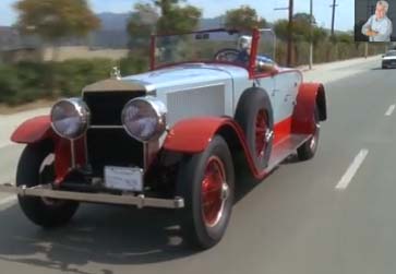 Dieses Auto wird mit Wasserdampf angetrieben. Bildquelle: Jay Leno / Youtube