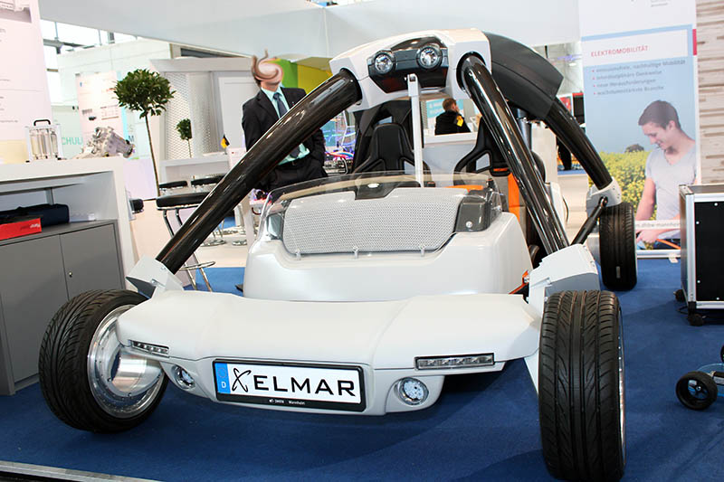 Das Elektroauto Elmar wurde von Studierenden der DHBW Mannheim gebaut.