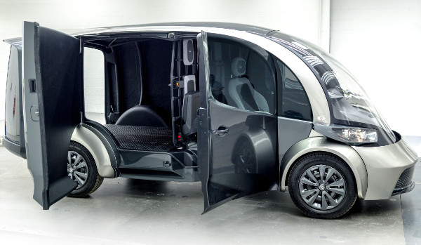 Das Elektroauto DELIVER ist der Lieferwagen der Zukunft. Bildquelle: Institut für Kraftfahrzeuge der RWTH Aachen University (ika)