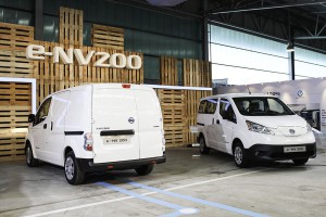 Das Elektroauto Nissan e-NV200 wird in Barcelona produziert.