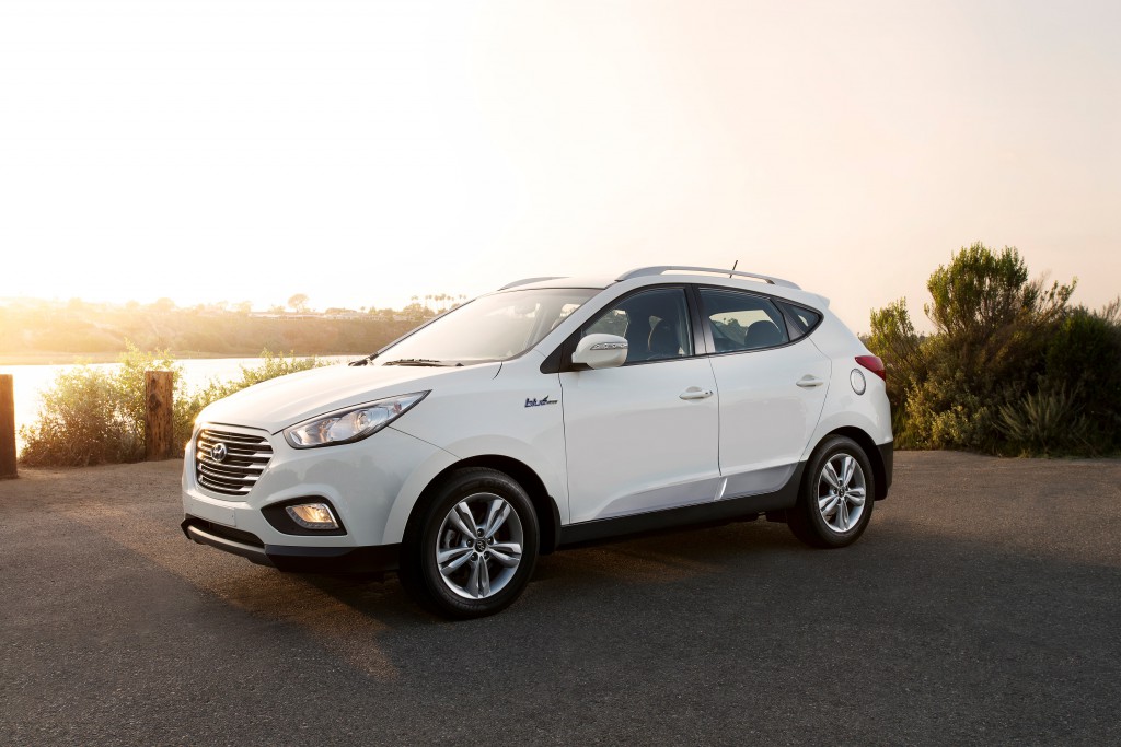 Wasserstoffauto Hyundai Tucson Fuel Cell. Bildquelle:  Hyundai