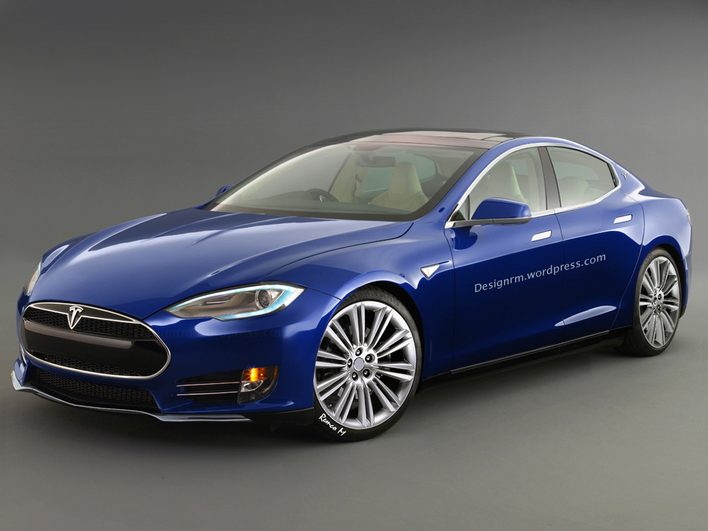 Das Elektroauto Tesla Model 3 (Model III). Bildquelle: http://designrm.wordpress.com/
