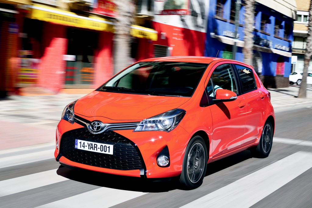 Auch den Toyota Yaris 2014 gibt es als Hybridversion. Bildquelle: Toyota/dpp-AutoReporter