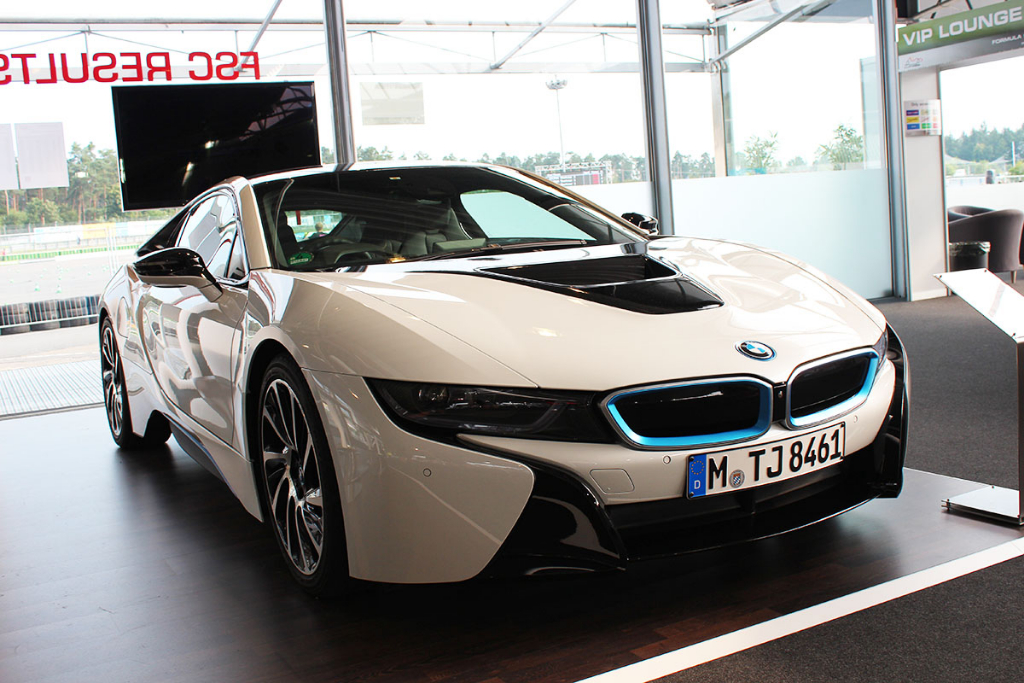 Plug-In Hybridauto BMW i8.