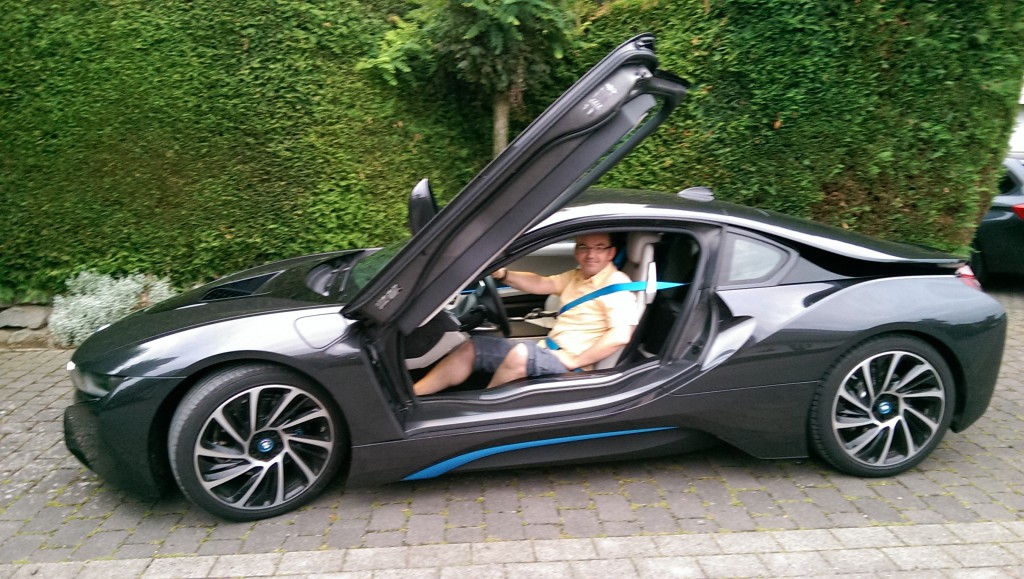 Plug-In Hybridauto BMW i8. Bildquelle: Stefan