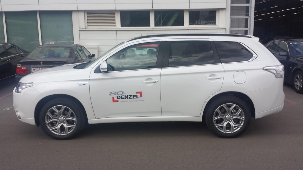 Probefahrt mit dem Plug-In Hybridauto Mitsubishi Outlander PHEV 1 2