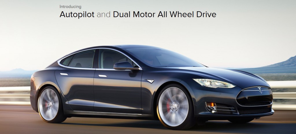Elektroauto Tesla Model S. Bildquelle: Tesla Motors