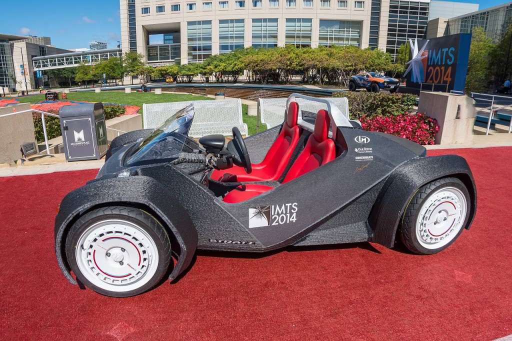 Ab 2015 kommen die Elektroautos aus dem 3D-Drucker. Bildquelle: Local Motors