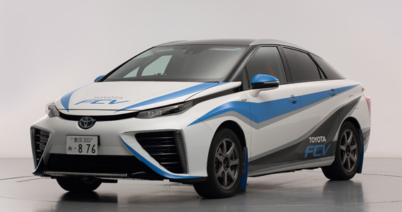 Brennstoffzellenauto Toyota Mirai. Bildquelle: Toyota