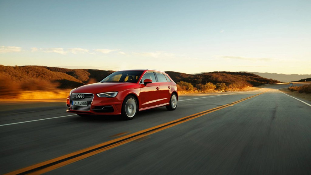 Das Plug-In Hybridauto Audi A3 Sportback e-tron. Bildquelle: Audi AG