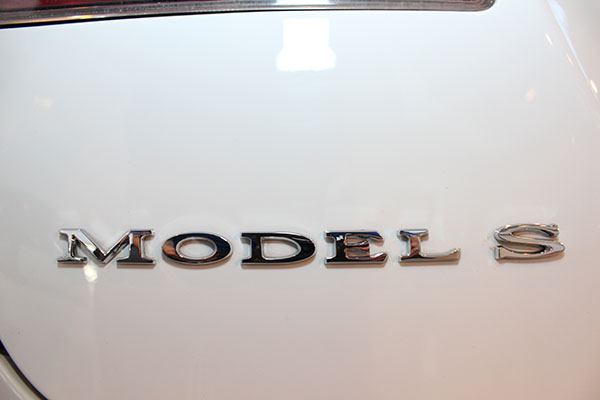 Elektroauto Tesla Model S Modellname