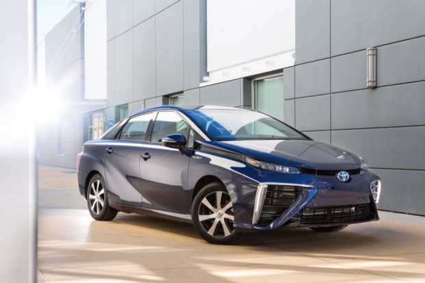 Das Brennstoffzellenauto Toyota Mirai kommt im September 2015 auch in Deutschland auf den Markt. Bildquelle: Toyota