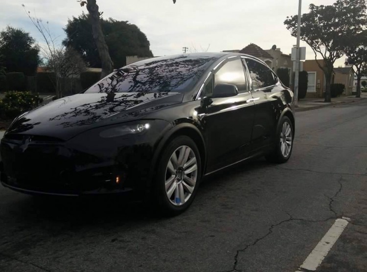 Elektroauto Tesla Model X. Bildquelle: Bay Area Car Spotters