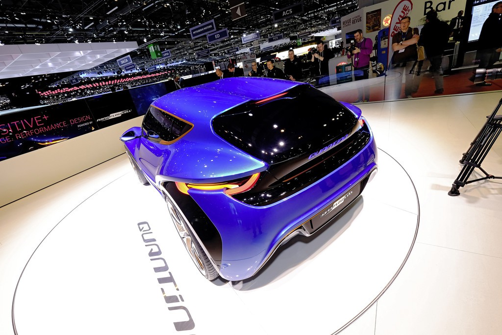 Elektroauto Quantino mit der Flusszellenbatterie. Foto: Auto-Medienportal.Net/Manfred Zimmermann