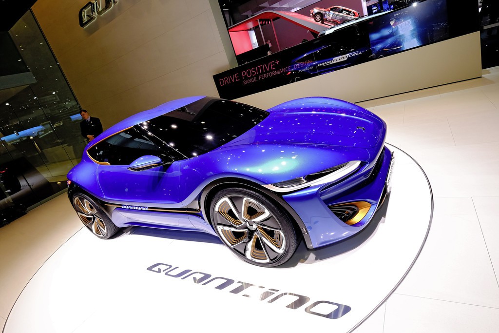 Elektroauto Quantino mit der Flusszellenbatterie. Foto: Auto-Medienportal.Net/Manfred Zimmermann