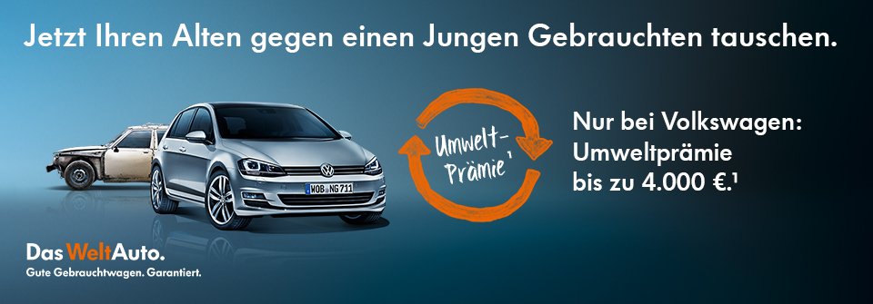 VW Umweltprämie. Bildquelle: VW AG