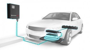 Qualcomm und Daimler arbeiten beim induktiven Aufladen von Elektroautos und Geräten im Fahrzeug zusammen. Bildquelle: Qualcomm