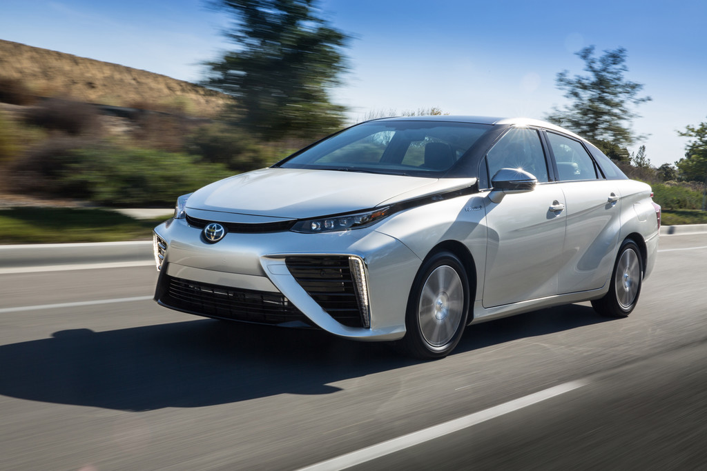 Brennstoffzellenauto Toyota Mirai. Bildquelle: Toyota