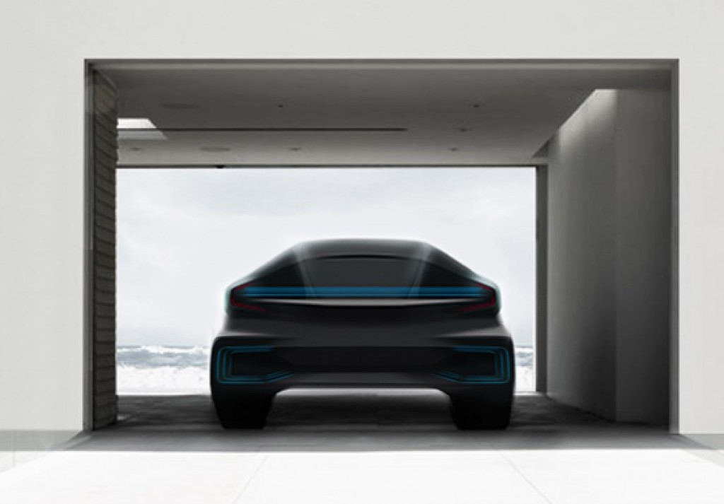 Bisher ist nicht bekannt, wie das Elektroauto von Faraday Future aussehen wird. Bildquelle: Farady Future