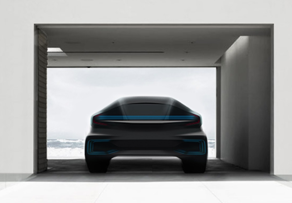Bisher ist nicht bekannt, wie das Elektroauto von Faraday Future aussehen wird. Bildquelle: Farady Future
