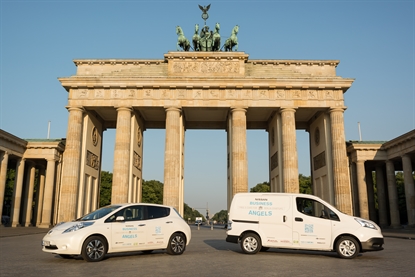 Berliner Start-ups können sich 5 Tage kostenlos von Nissan ein Elektroauto ausleihen. Bildquelle: Nissan
