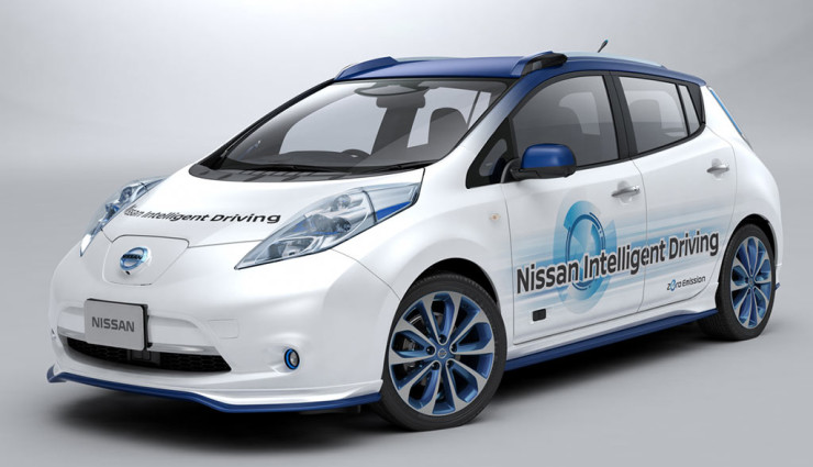 Das Elektroauto Nissan Leaf kann bald vollständig autonom fahren. Bildquelle: Nissan