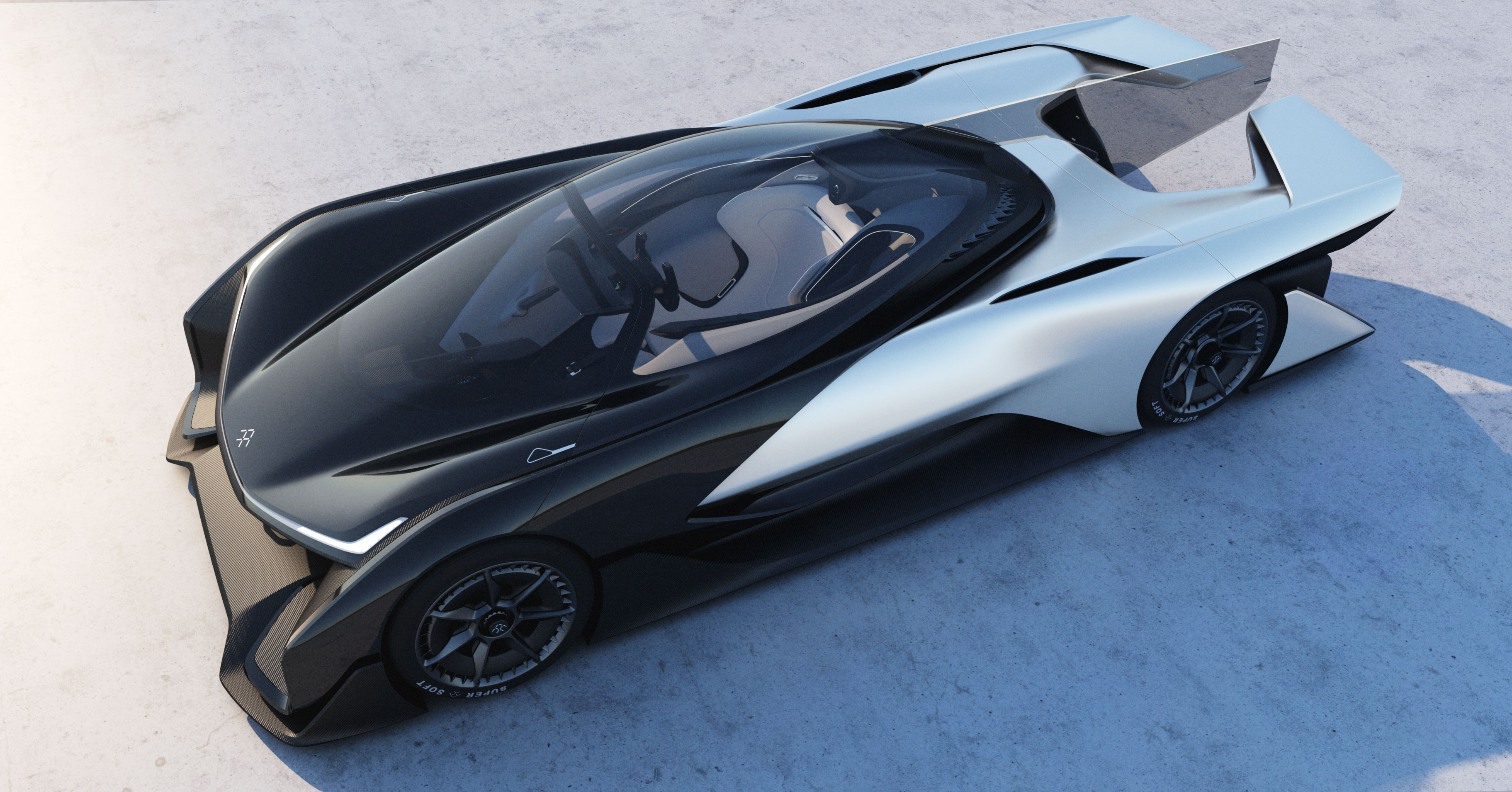 Elektroauto Faraday Future FF Zero 01. Bildquelle: Faraday Future