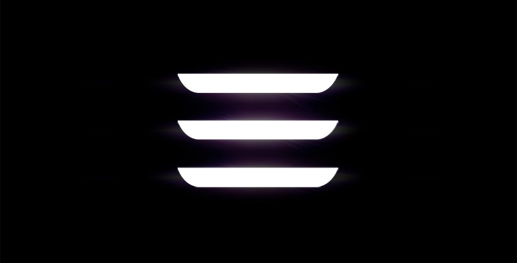 Dies ist das Logo des Elektroauto Tesla Model 3. Bildquelle: Tesla Motors