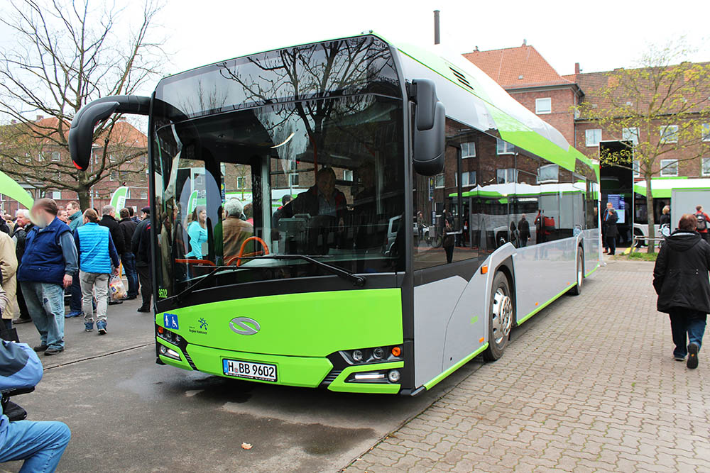 Elektrobus Solaris in Hannover