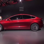 Elektroauto Tesla Model 3. Bildquelle: Tesla Motors