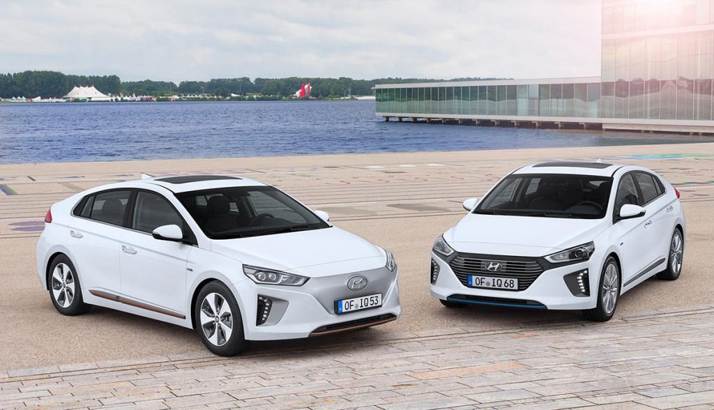 Hyundai Ioniq kommt als Hybrid, Plug-In Hybrid- und Elektroauto auf den Markt. Bildquelle: Hyundai