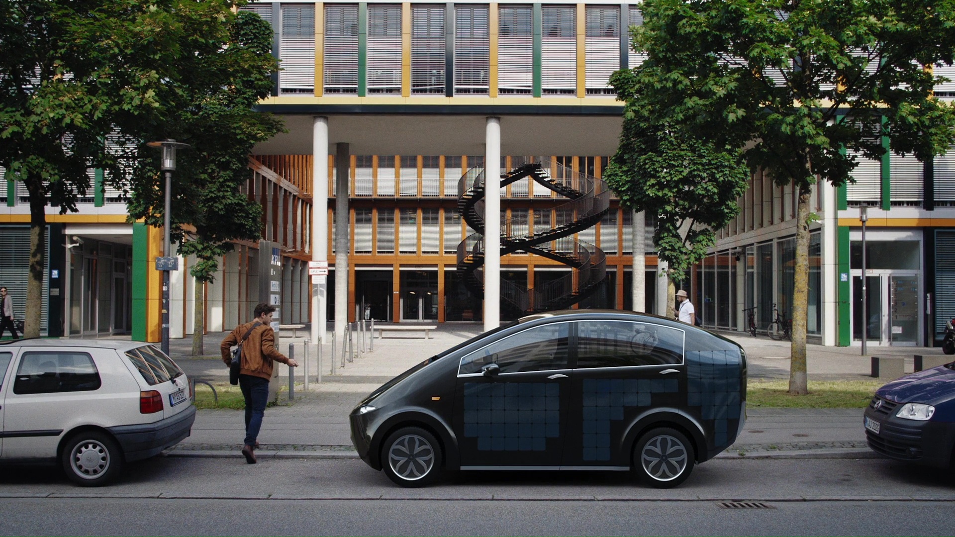 Elektroauto Sion kostet nur 16000 Euro und lädt sich selbst per Solarzellen auf. Bildquelle: Sono Motors