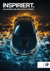 Ab Mitte September 2016 startet BMW die Werbekampagne "Elektrisiert". Bildquelle: BMW Group