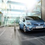 Plug-In Hybridauto Toyota Prius, er wird auch als Prius Plug-In Hybrid oder auch als Prius PHV bezeichnet. Bildquelle: Toyota