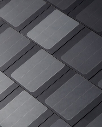 So sieht das Tesla Solar Roof ohne die bedruckte Oberfläche aus. Bildquelle: Tesla Motors