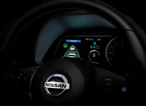 Die neue Version des Elektroauto Nissan Leaf wird über ProPilot verfügen, hiermit erhält der Stromer ein paar Assistenzsysteme, durch welche der PKW eine gewisse Strecke autonom fahren kann. Bildquelle: Nissan