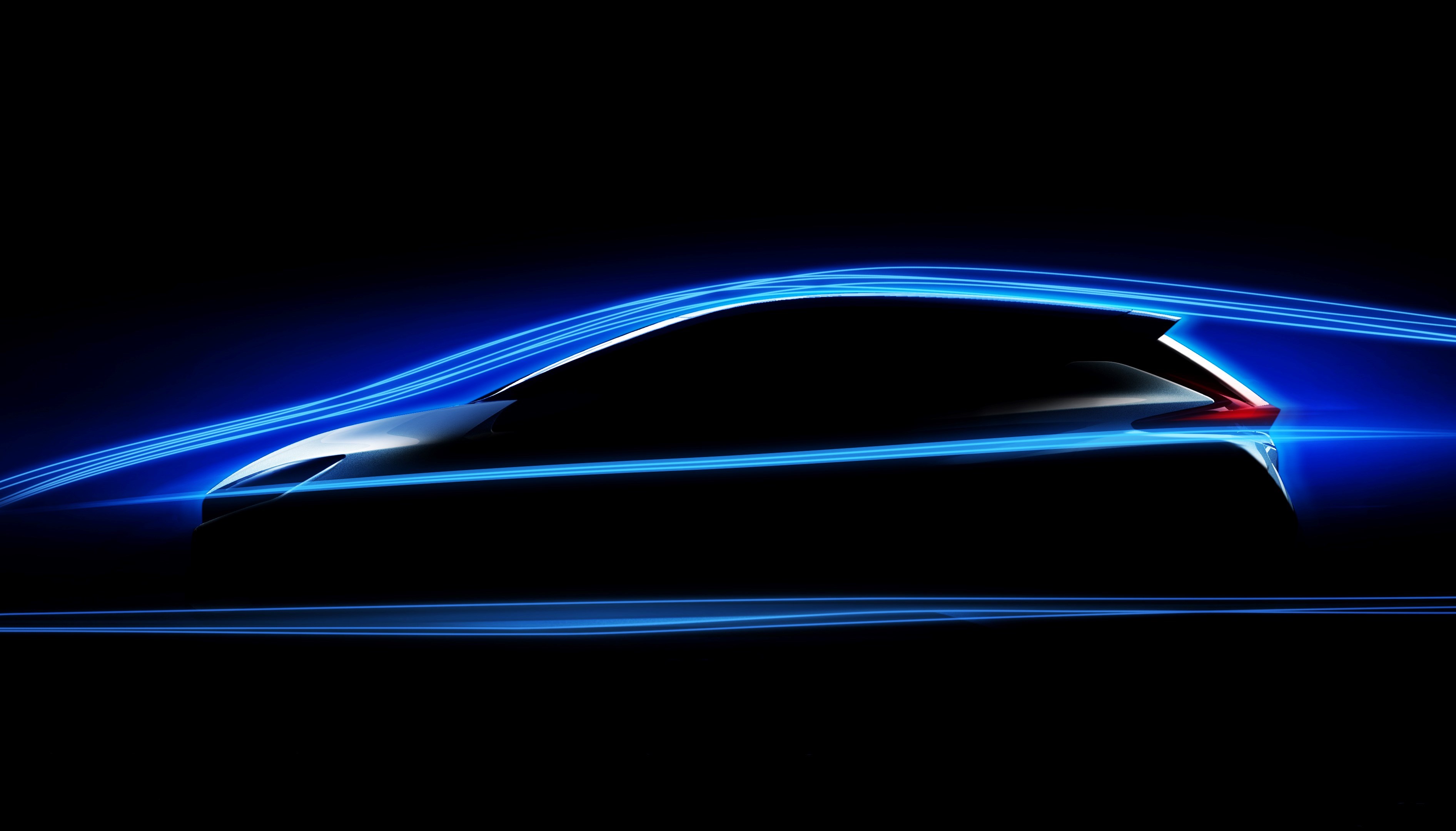 Zweite Generation des Elektroauto Nissan Leaf, so könnte die Silhouette des Stromers aussehen. Bildquelle: Nissan