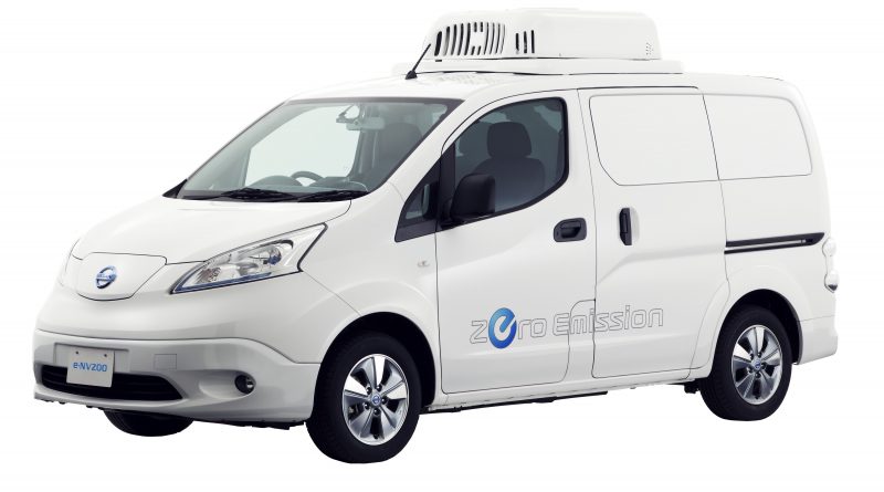 Elektroauto Nissan e-NV200 Fridge Concept. Bildquelle: Nissan