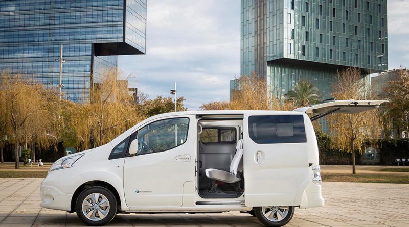 In Europa feierte die neue Generation des Elektroauto Nissan e-NV200 seine Europapremiere, es verfügt über deutlich mehr Reichweite. Bildquelle: Nissan