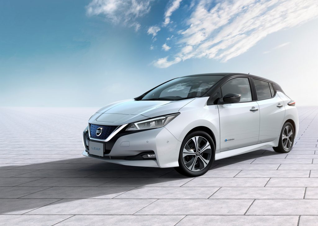 Elektroauto Nissan Leaf 2017. Nissan fuses pioneering electric innovation and ProPILOT technology to create the new Nissan LEAF: the most advanced electric vehicle for the masses. Bildquelle: Nissan