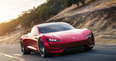 Elektroauto Tesla Roadster 2. Bildquelle: Tesla