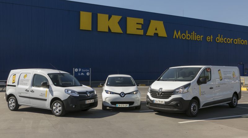 Ikea und Renault starten in Frankreich ein Carsharing-Angebot. Bildquelle: Renault